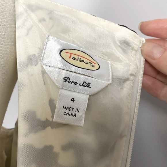Talbots silk sheath dress - Picture 9 of 11